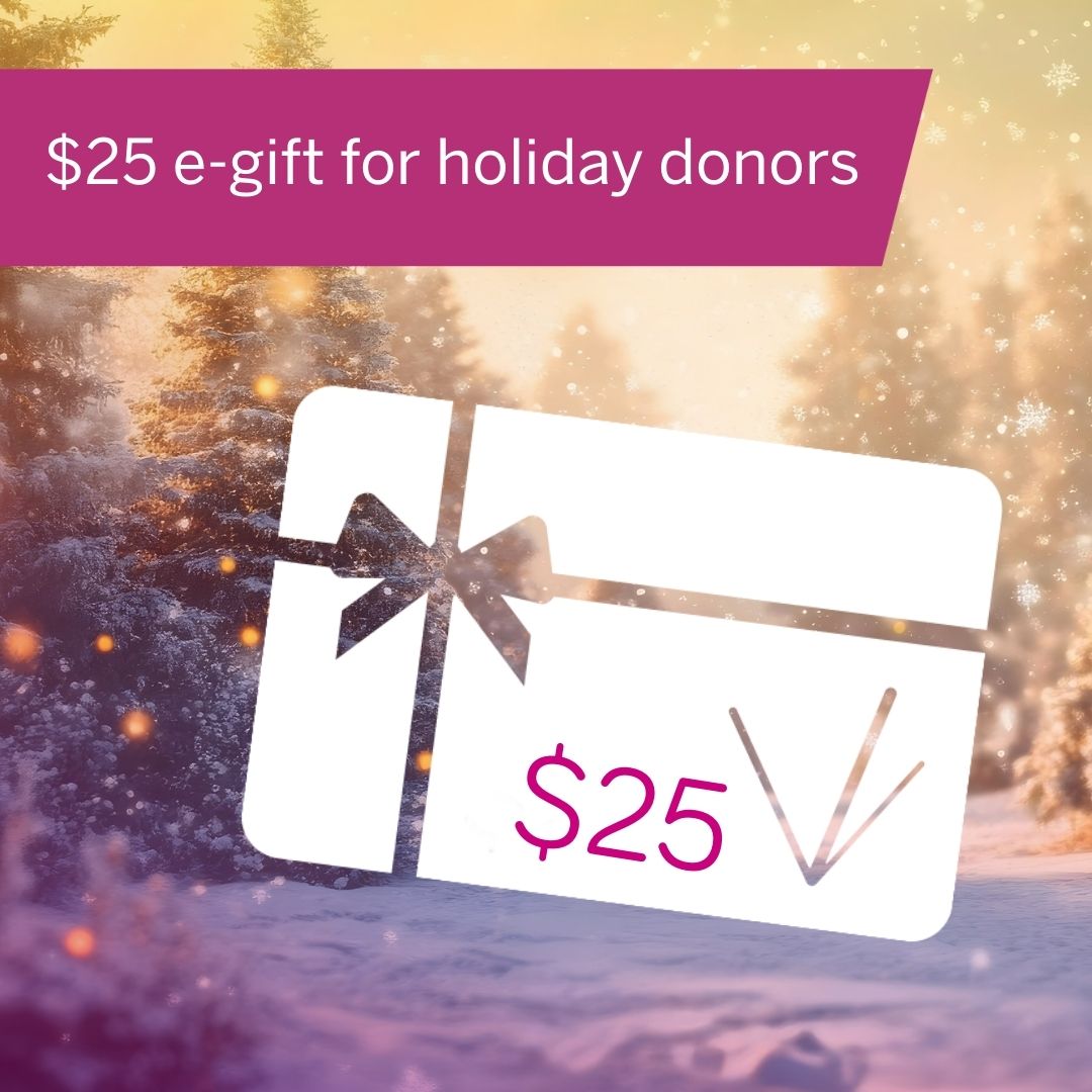 Donate blood Dec. 22 to Jan. 3 to&nbsp;get a $25 e-gift card. 