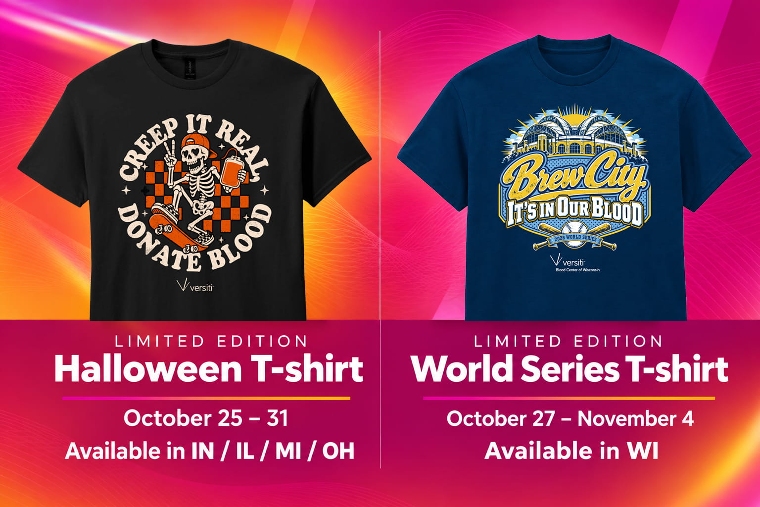 Wear your generosity with pride in this T-shirt